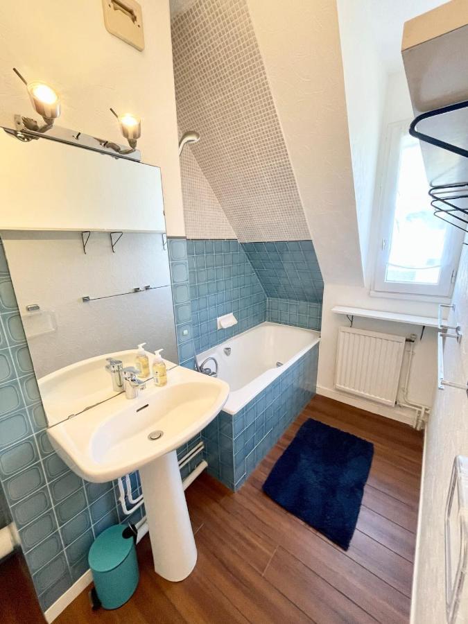 T3 Duplex Top Cosy Balcon 300M Des Plages 卡纳克 外观 照片