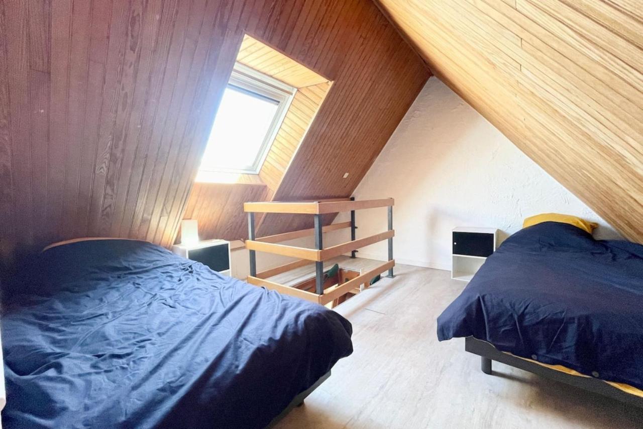 T3 Duplex Top Cosy Balcon 300M Des Plages 卡纳克 外观 照片
